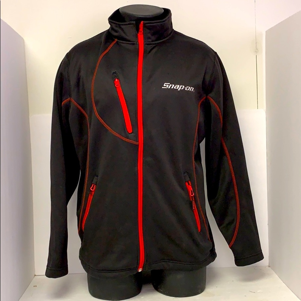 Snap On Black and White Jacket.